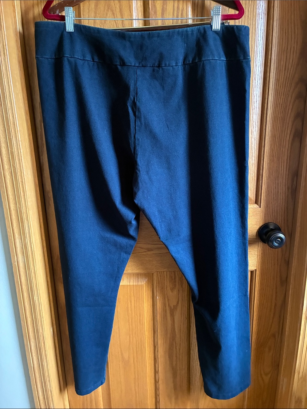 Habitat Blue Straight Leg Pull-On Pants - Picture 4 of 9